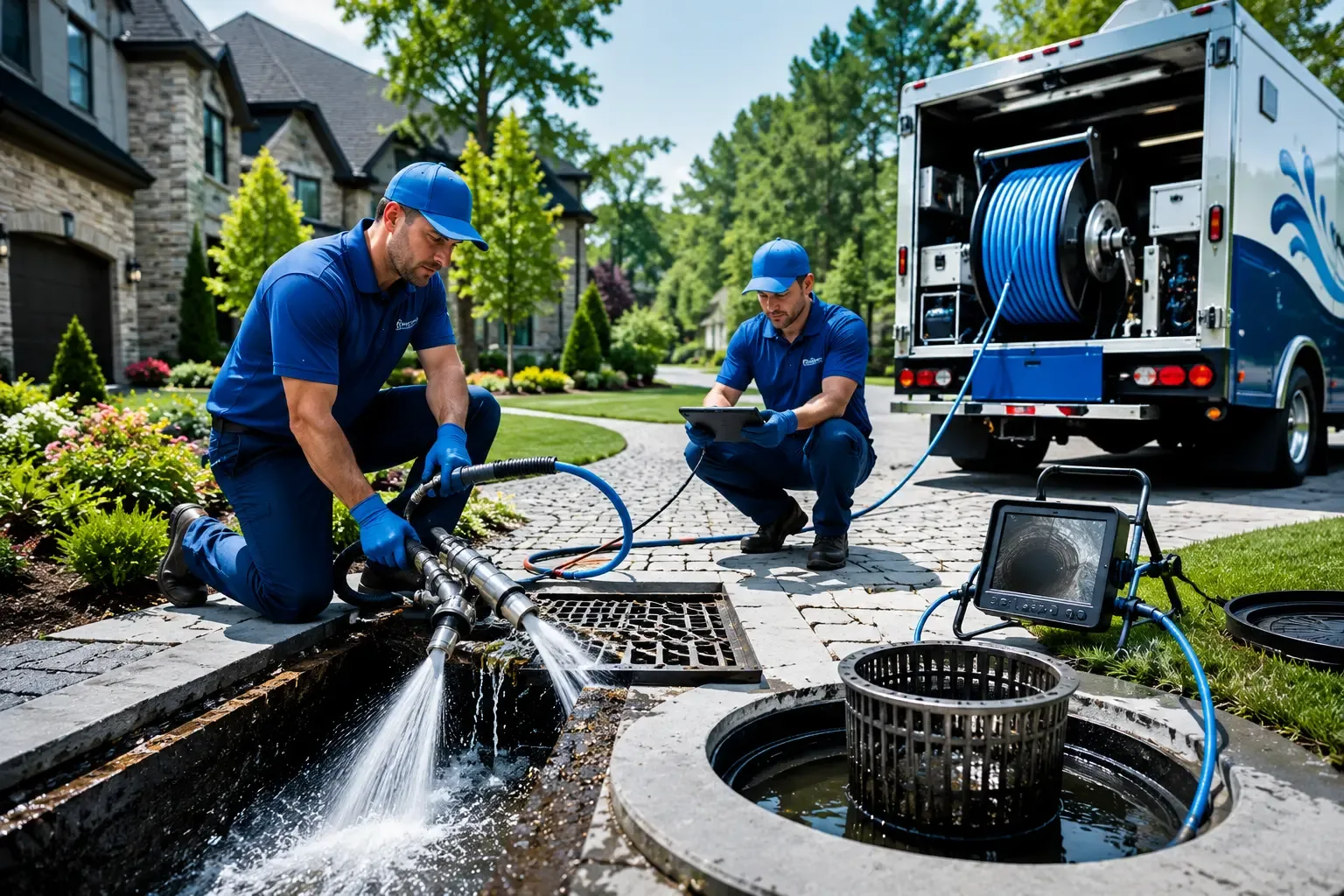 Local outdoor drain cleaning professionals in Overton, TX